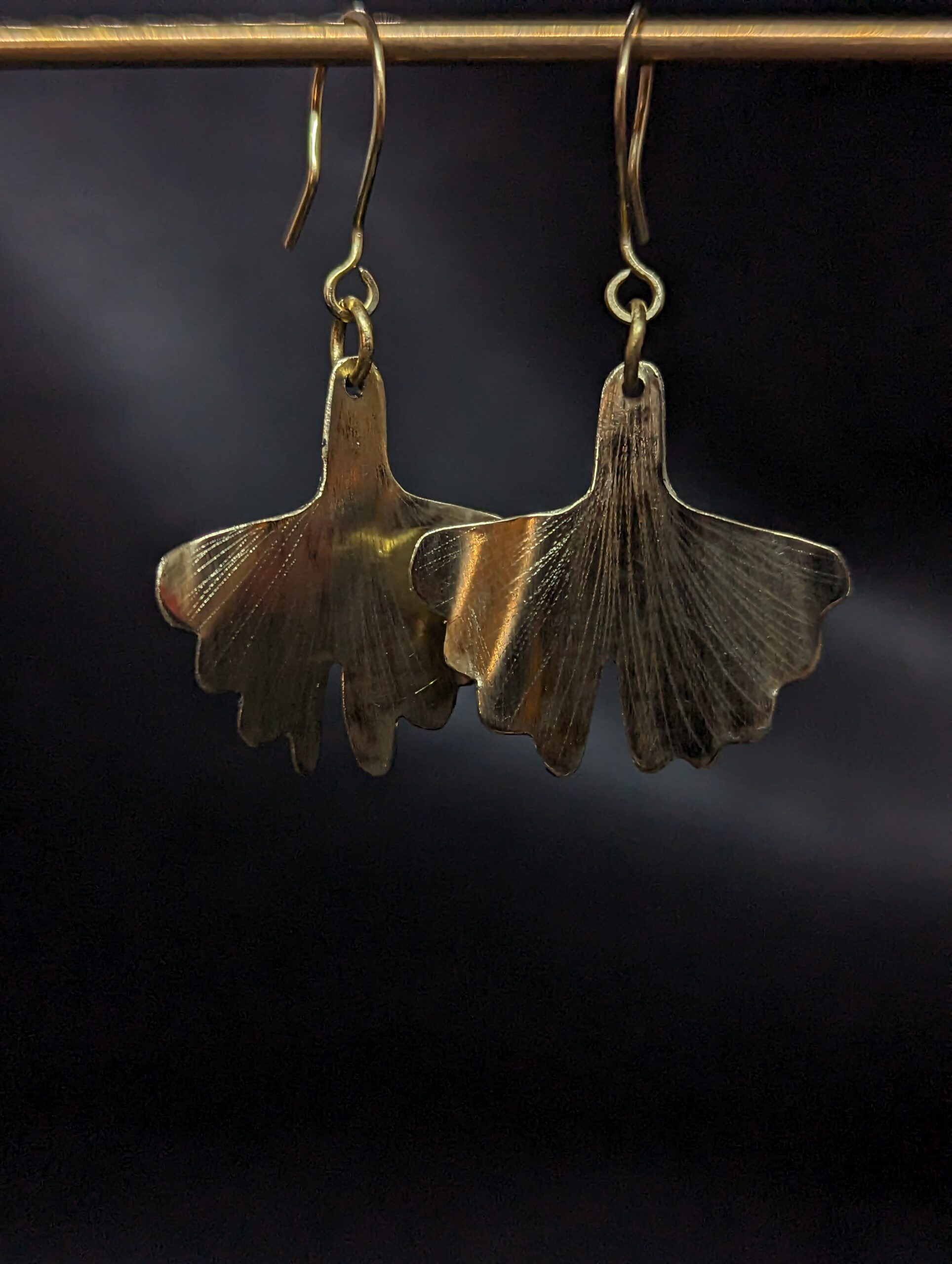 boucles d'oreilles en laiton
